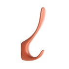 Крючок мебельный CAPPIO HEEL, двухрожковый, цвет кирпичный - Фото 2