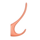 Крючок мебельный CAPPIO HEEL, двухрожковый, цвет кирпичный - Фото 5