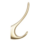 Крючок мебельный CAPPIO HEEL, двухрожковый, цвет сатиновое золото - Фото 5