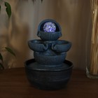 Фонтан настольный «Кассиани», полоски, 28×16 см, с подсветкой - Фото 3