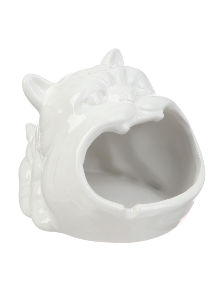 Пепельница для дома «Бульдог» для сигарет и стиков, керамика, 16×13×12 см - Фото 1