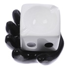 Пепельница для дома «Игральная кость» для сигарет и стиков, керамика, 16×13×12 см - фото 38086915