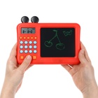 Интерактивный калькулятор детский Windigo, для изучения счёта + графический планшет, красный - Фото 3