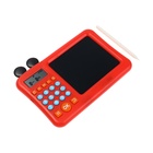 Интерактивный калькулятор детский Windigo, для изучения счёта + графический планшет, красный - Фото 4