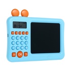 Интерактивный калькулятор детский Windigo, для изучения счёта + графический планшет, голубой - Фото 6