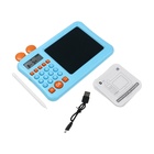 Интерактивный калькулятор детский Windigo, для изучения счёта + графический планшет, голубой - Фото 9