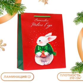 {{productViewItem.photos[photoViewList.activeNavIndex].Alt || productViewItem.photos[photoViewList.activeNavIndex].Description || 'Пакет подарочный &quot;Милый кролик&quot;, 26 х 32 х 12 см. Новый год'}}