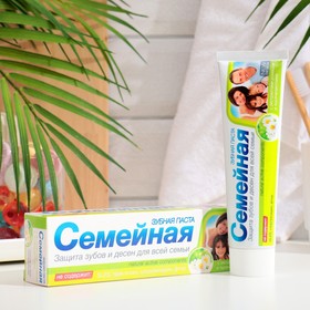 Зубная паста «Семейная» с экстрактами ромашки и тысячелистника 1087625