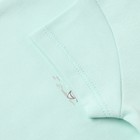 Боди детское с коротким рукавом, цвет ментоловый, рост 56 см - фото 24993611