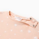 Платье для девочки, цвет персиковый, рост 86 см (1,5 г) - фото 24993670