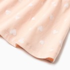 Платье для девочки, цвет персиковый, рост 86 см (1,5 г) - фото 24993672