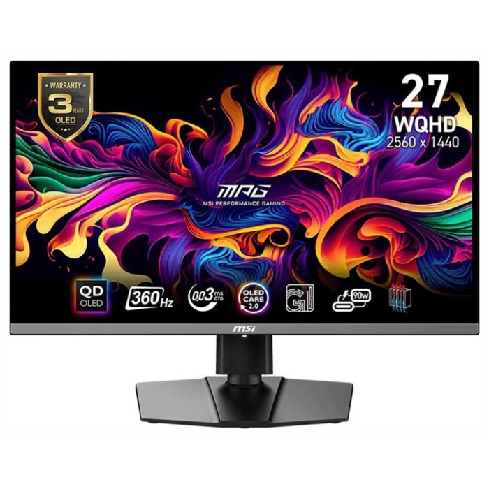 Монитор MSI 26.5" MPG 271QRX QD-OLED черный OLED LED 16:9 HDMI M/M матовая HAS Piv 250cd 17   106855 - фото 51656106