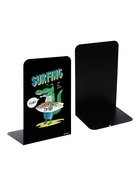 Держатель (ограничитель) подставка для книг, 2 штуки «Крокодил-сёрфер» - Фото 2