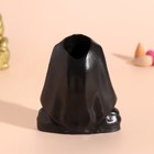 Подставка для благовоний "Скелет Фараона" 10х8,5 см черный,золотые полоски - фото 25295250