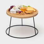 Подставка для блюд, 20×25 см, высота 15 см, цвет черный - фото 25333932