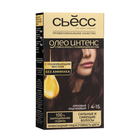 Краска для волос Syoss Oleo Intense, тон 4-15, ореховый каштановый - фото 307655860