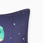 Подушка декоративная новогодняя «Этель. Змея с мандаринами», 40×40 см, велюр - Фото 3