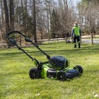 Газонокосилка аккумуляторная Greenworks GC82LM51SP2, без АКБ/ЗУ, 82 В, 60 л, 2800 об/мин - Фото 13