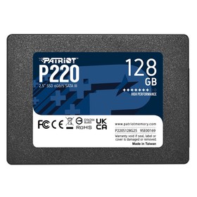 Накопитель SSD Patriot SATA-III 128GB P220S128G25 P220 2.5"