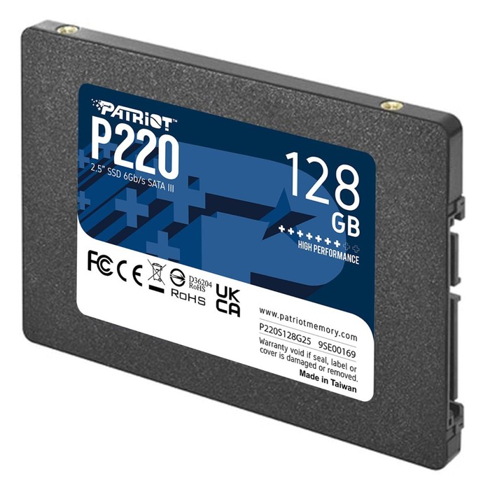 Накопитель SSD Patriot SATA-III 128GB P220S128G25 P220 2.5" - фото 51634960