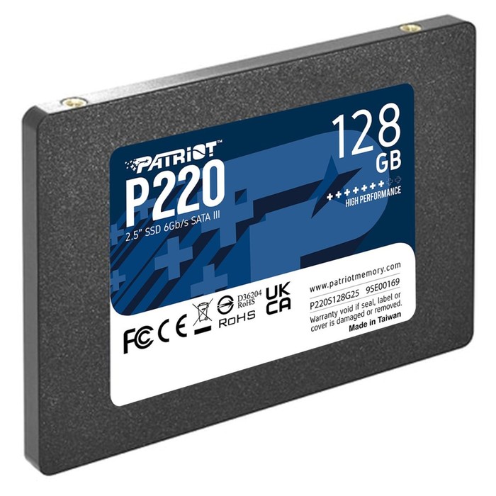 Накопитель SSD Patriot SATA-III 128GB P220S128G25 P220 2.5" - фото 51634961