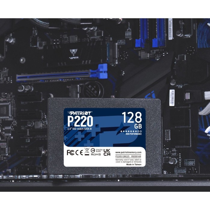 Накопитель SSD Patriot SATA-III 128GB P220S128G25 P220 2.5" - фото 51634962