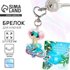 Брелок новогодний, для ключей, голографический «Волшебных моментов» 3,7 х 9,2 см - Фото 1