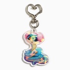 Брелок новогодний, для ключей, голографический «Волшебных моментов» 3,7 х 9,2 см - Фото 3