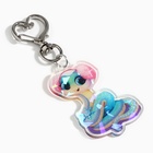 Брелок новогодний, для ключей, голографический «Волшебных моментов» 3,7 х 9,2 см - Фото 4