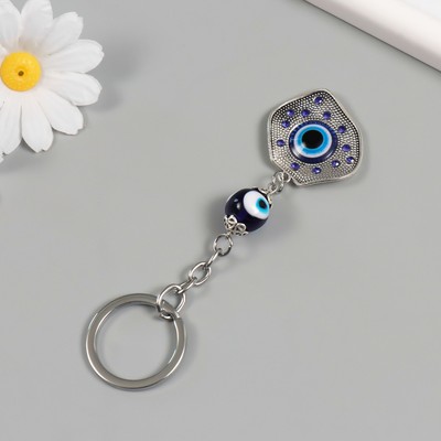 Брелок от сглаза металл "Лепесток" 3х3,5 см