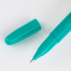 Ручка-прикол «Зелёный человечек», боксер, синяя паста - Фото 5