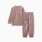 Костюм детский KAFTAN Velvet, размер 30 (98-104 см), пыльно-розовый - Фото 12