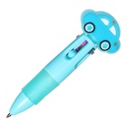 Ручка шариковая автоматическая 0,7мм,4-х цветная, корпус "Машина", мини, МИКС - фото 25295979