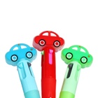 Ручка шариковая автоматическая 0,7мм,4-х цветная, корпус "Машина", мини, МИКС - фото 25295983