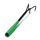 Набор садового инструмента, 2 предмета: рыхлитель, совок, длина 35 см, пластиковые ручки - Фото 5