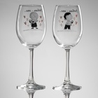 Бокалы для вина с надписью Love is..., 2 шт. по 360 мл, 18+ - Фото 4