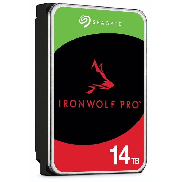 Жесткий диск Seagate SATA-III 14TB ST14000NT001 NAS Ironwolf Pro 512E (7200rpm) 256Mb 3.5"   1070393 - фото 51618966