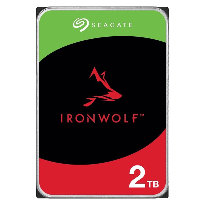 Жесткий диск Seagate SATA-III 2TB ST2000VN003 NAS Ironwolf (5400rpm) 256Mb 3.5" - Фото 1