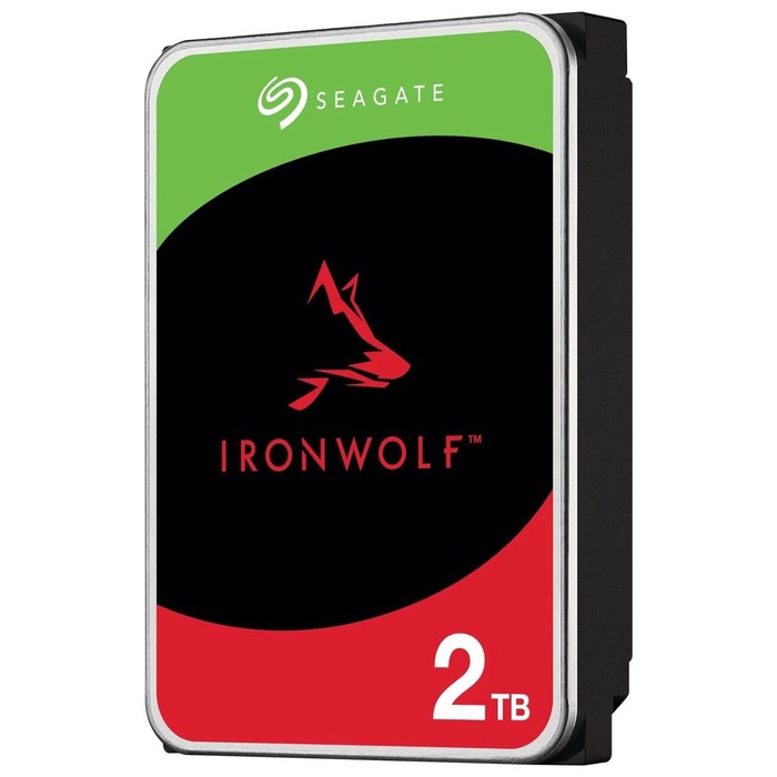 Жесткий диск Seagate SATA-III 2TB ST2000VN003 NAS Ironwolf (5400rpm) 256Mb 3.5" - фото 51618970