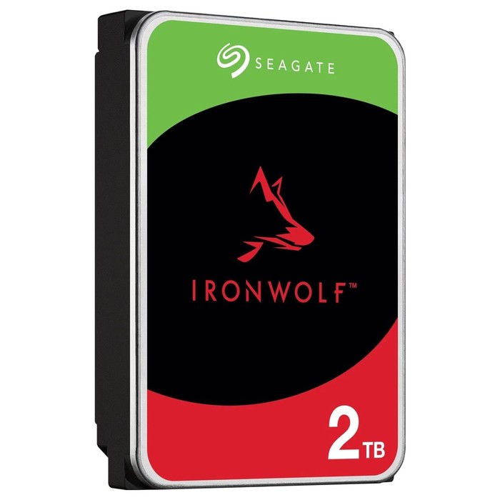 Жесткий диск Seagate SATA-III 2TB ST2000VN003 NAS Ironwolf (5400rpm) 256Mb 3.5" - фото 51618971