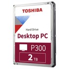 Жёсткий диск Toshiba, SATA-III, 2 TБ, HDWD320UZSVA, Desktop, P300, 7200rpm, 256 MB, 3.5" - Фото 2