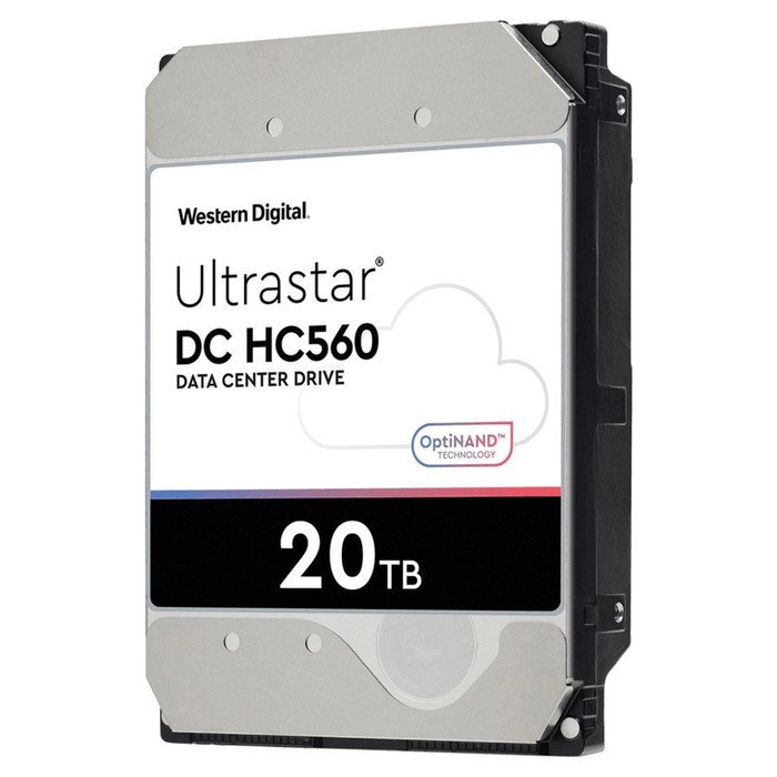 Жесткий диск WD SATA-III 20TB 0F38785 WUH722020BLE6L4 Server Ultrastar DC HC560 (7200rpm) 5   107039 - фото 51618988