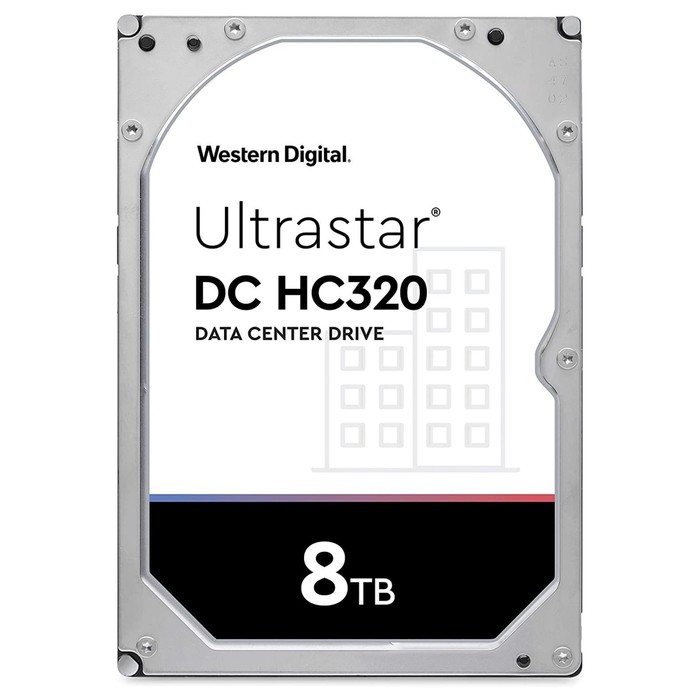 Жесткий диск WD SATA-III 8TB 0B36452 HUS728T8TALE6L4 Desktop Ultrastar DC HC320 (7200rpm) 2   107039 - Фото 1
