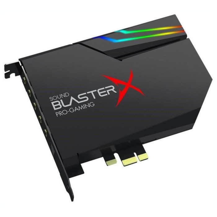 Звуковая карта Creative PCI-E BlasterX AE-5 Plus (BlasterX Acoustic Engine) 5.1 Ret - фото 51619009