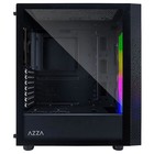 Корпус Azza Celesta F черный без БП ATX 5x120mm 5x140mm 2xUSB2.0 1xUSB3.0 audio bott PSU - Фото 2