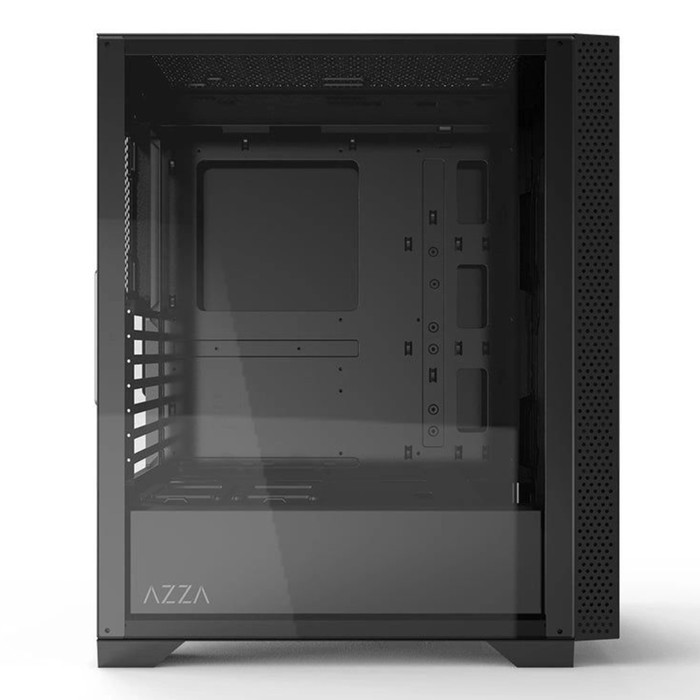 Корпус Azza Celesta F черный без БП ATX 5x120mm 5x140mm 2xUSB2.0 1xUSB3.0 audio bott PSU - фото 51619061