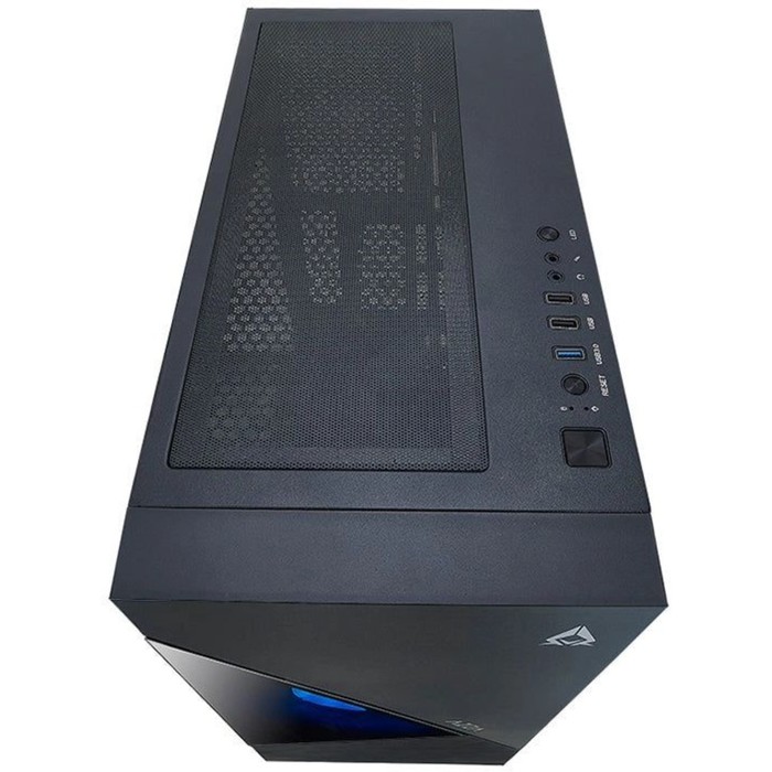 Корпус Azza Eclipse черный без БП ATX 9x120mm 5x140mm 2xUSB2.0 1xUSB3.0 audio bott PSU - фото 51619074