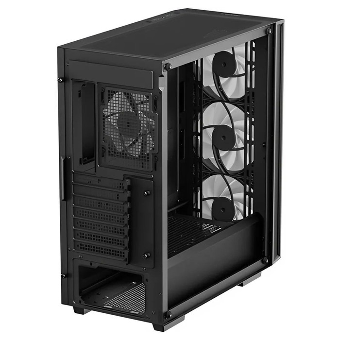 Корпус Deepcool Matrexx 55 V4 черный без БП ATX 7x120mm 2x140mm 2xUSB3.0 audio bott PSU - фото 51619134