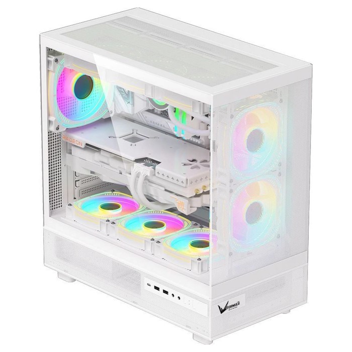 Корпус Formula Crystal Z8 Cosmic белый без БП ATX 3x120mm 5x140mm 1xUSB2.0 1xUSB3.0 1xUSB3 - фото 51619145