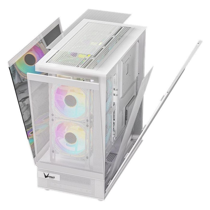 Корпус Formula Crystal Z8 Cosmic белый без БП ATX 3x120mm 5x140mm 1xUSB2.0 1xUSB3.0 1xUSB3 - фото 51619146